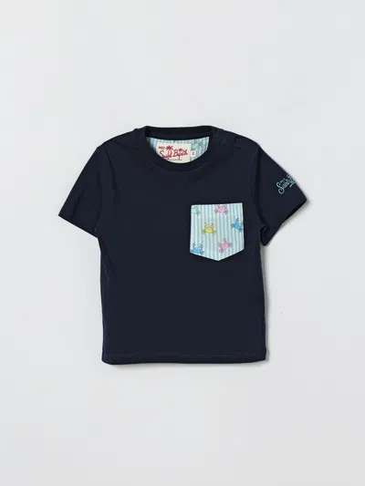 Mc2 Saint Barth T-shirt  Kids Color Fa01 In Blue