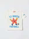Mc2 Saint Barth T-shirt  Kids Color Fa01 In White
