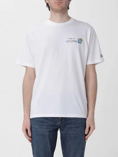 Mc2 Saint Barth Cotton Crew Neck T-shirt  In White