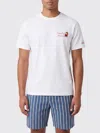 Mc2 Saint Barth Embroidered-design T-shirt In White