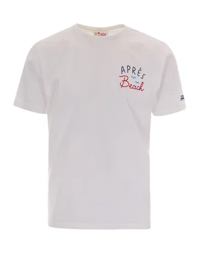 Mc2 Saint Barth T-shirt Portland Après Beach In White