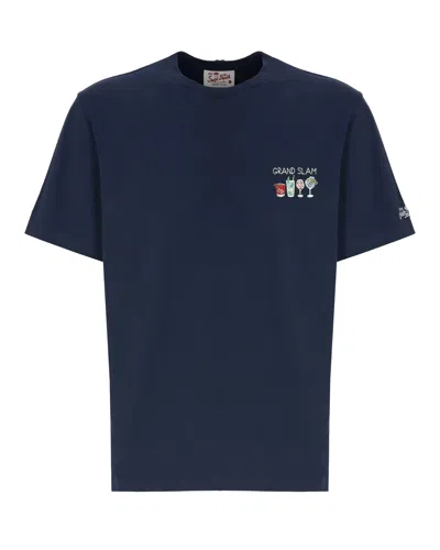 Mc2 Saint Barth T-shirt Portofino Grand Slam In Blue