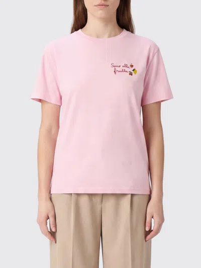 Mc2 Saint Barth T-shirt Woman In Pink
