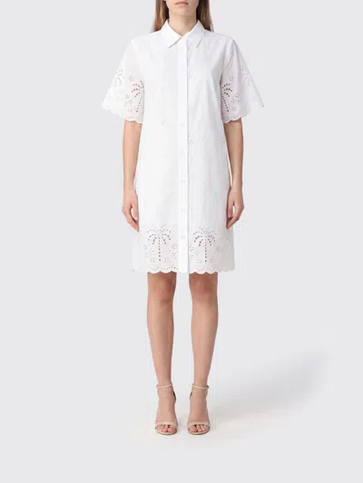 Mc2 Saint Barth T-shirt Woman In White