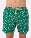 Mc2 Saint Barth Ultralight Swim Short - Architect Mood 51 In Green