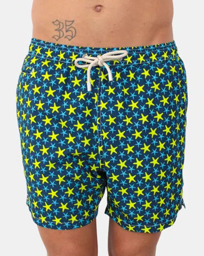 Mc2 Saint Barth Ultralight Swim Short - Hitode 6194 In Blue