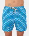 Mc2 Saint Barth Ultralight Swim Short - Racing Mono 17 In Blue