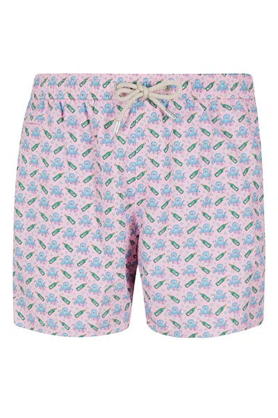 Mc2 Saint Barth Ultralight Swim Short In Pink