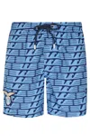 Mc2 Saint Barth Ultralight Swim Short In Blue