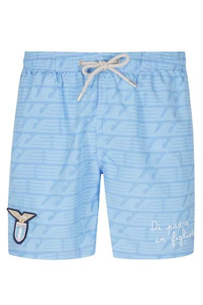 Mc2 Saint Barth Ultralight Swim Short In Blue