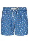 Mc2 Saint Barth Ultralight Swim Short In Blue