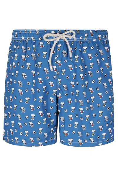 Mc2 Saint Barth Ultralight Swim Short In Blue