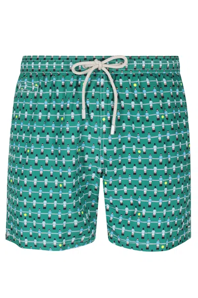 Mc2 Saint Barth Ultralight Swim Short In Green