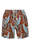 Mc2 Saint Barth Lighting Indie Vibe-print Swim Shorts In Indie Vibe