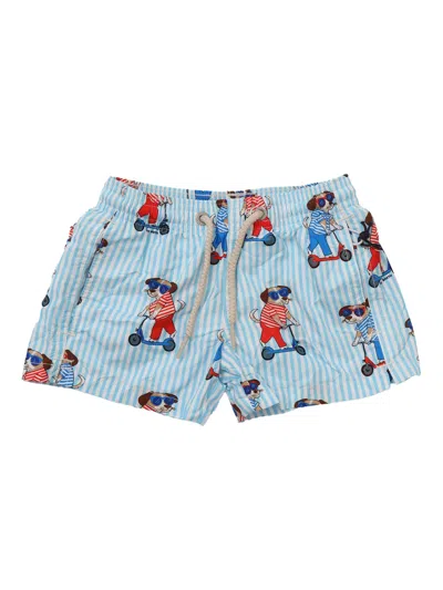 Mc2 Saint Barth Kids' Ultralight Swim Short In Fa03