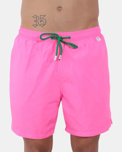 Mc2 Saint Barth Ultralight Swim Short Pantone - 25 Fluo Pink Pnt