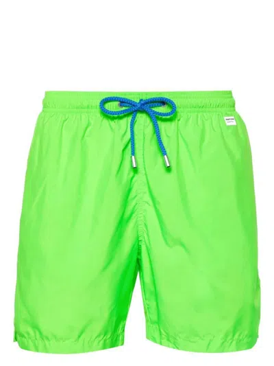 Mc2 Saint Barth Ultralight Swim Short Pantone In Green
