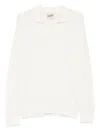 Mc2 Saint Barth V-neck Sweater In White