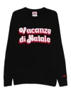 Mc2 Saint Barth Vacanze Di Natale Sweater In Black
