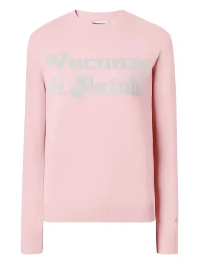 Mc2 Saint Barth Vacanze Natale Crew-neck Sweater In Neutral