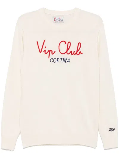Mc2 Saint Barth Vacanze Sweater In Neutrals