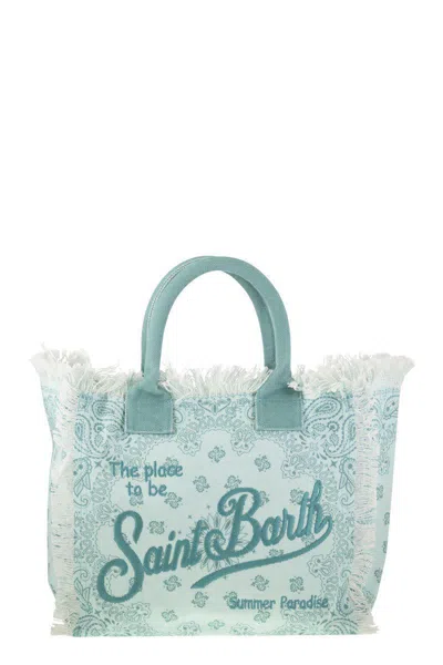 Mc2 Saint Barth Vanity - Canvas Bag With Bandana Print