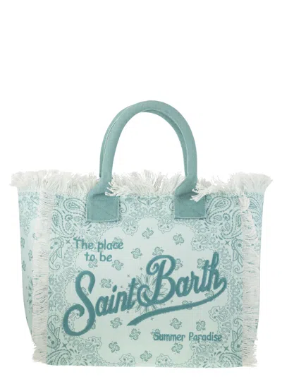 MC2 SAINT BARTH VANITY - CANVAS BAG WITH BANDANA PRINT