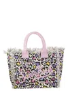 Mc2 Saint Barth Vanity - Canvas Bag With Heart Print