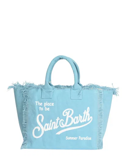 Mc2 Saint Barth Vanity Bag In Blue