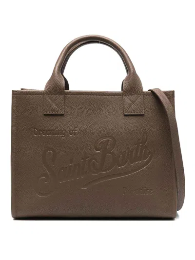 Mc2 Saint Barth Vanity Bag Large Tote Bag In Brown
