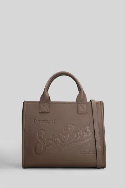 Mc2 Saint Barth Vanity Bag Large Tote In Brown