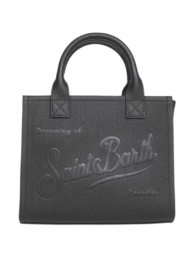 Mc2 Saint Barth Vanity Bag Midi In Gray