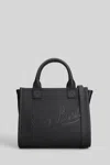 Mc2 Saint Barth Vanity Bag Midi Tote In Black