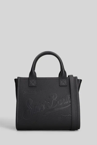 Mc2 Saint Barth Vanity Bag Midi Tote In Black