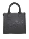 Mc2 Saint Barth Black Vanity Bag Mini Handbag In Black