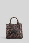 Mc2 Saint Barth Vanity Bag Mini Tote In Animal Print