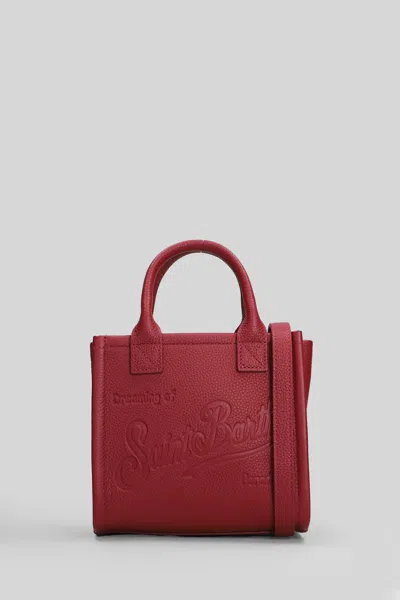 Mc2 Saint Barth Vanity Bag Mini Tote In Red