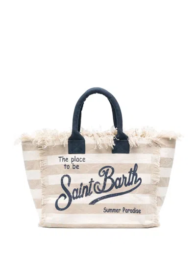 Mc2 Saint Barth Vanity Bag In Neutral