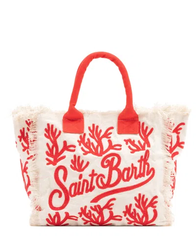 Mc2 Saint Barth Vanity Coral Tote Bag