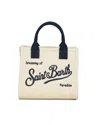 Mc2 Saint Barth Vanity Midi Shoulder Bag In White