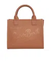 Mc2 Saint Barth Rectangular Shoulder Bag Top Handle In Brown