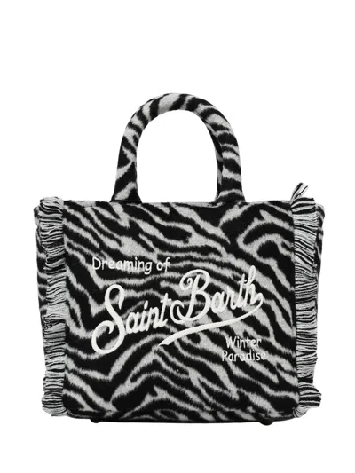 Mc2 Saint Barth "vanity Mini Felt" Tote Bag In Multi