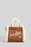Mc2 Saint Barth Vanity Mini Shearlin Tote In Blue