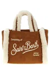 Mc2 Saint Barth Borsa Vanity Mini Shearling Marrone In Brown