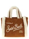 Mc2 Saint Barth Borsa Vanity Mini Shearling Marrone In Brown
