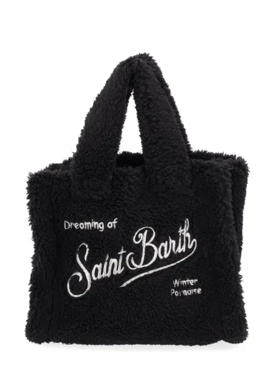 Mc2 Saint Barth "vanity Mini" Tote Bag In Black