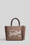 Mc2 Saint Barth Vanity Mini  Tote In Brown