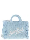 Mc2 Saint Barth Vanity Mini Volant Sangallo Lace Handbag