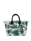 Mc2 Saint Barth Vanity Palm Tree-print Tote Bag