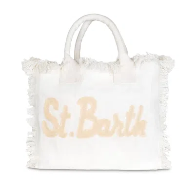 Mc2 Saint Barth Vanity Patch Donna St Barth Beige/white